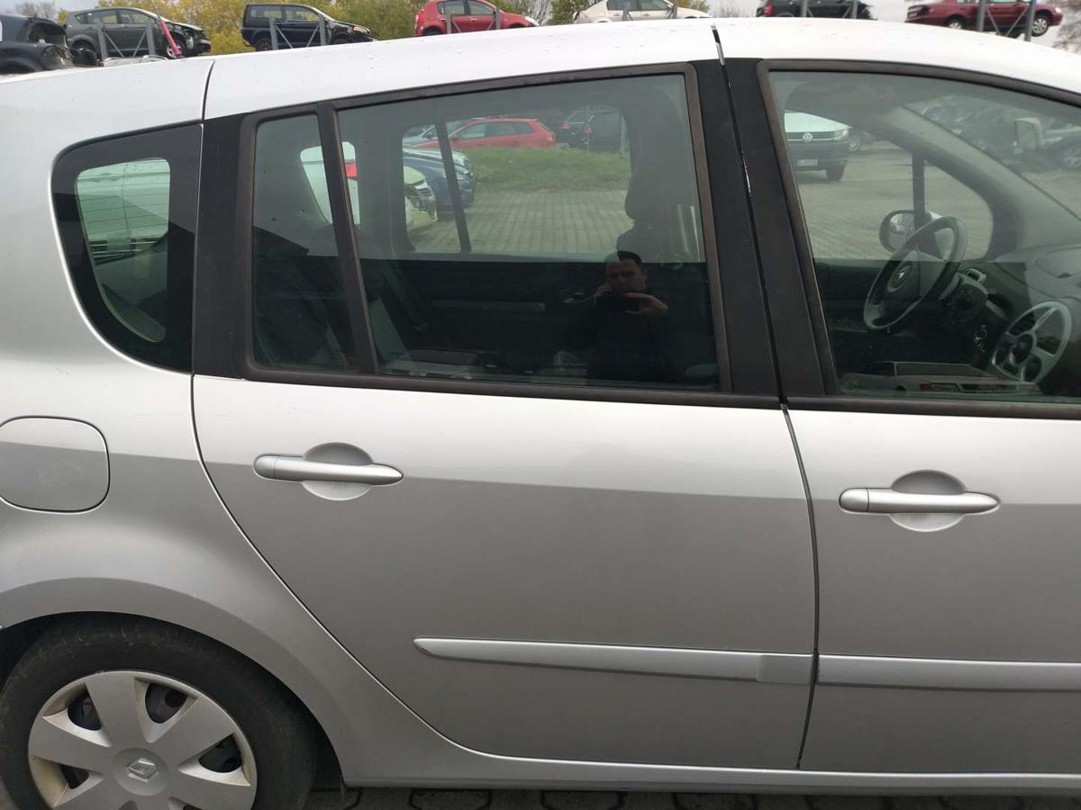 Renault Modus original Tür hinten rechts TED69 Grau Rohbau Bj.2008